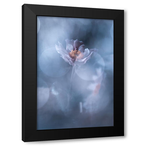 Deep Immersion Black Modern Wood Framed Art Print by BRAVIN, Fabien