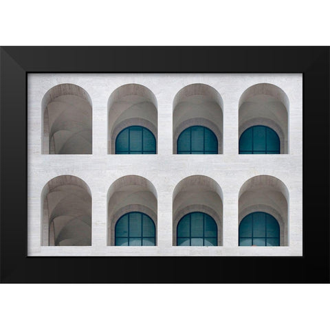 Untitled Black Modern Wood Framed Art Print by Grambone, Antonio