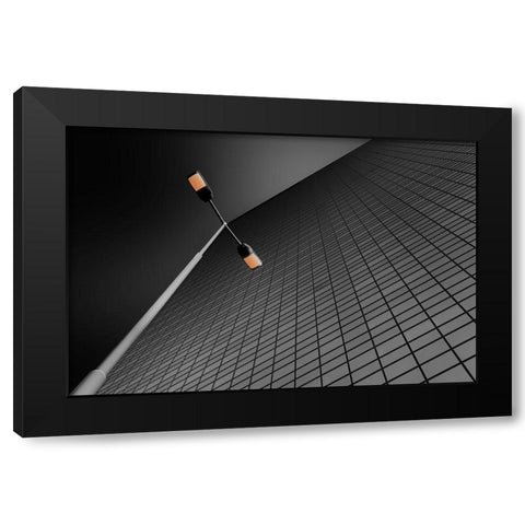 Stand Alone Black Modern Wood Framed Art Print by Endermann, Rolf