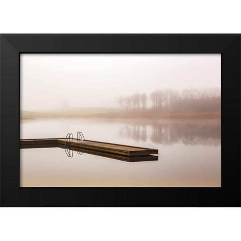 Lost Model... Black Modern Wood Framed Art Print by Londal, Leif