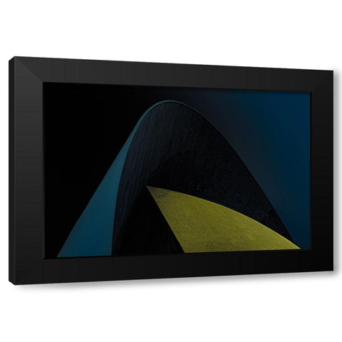 Auditorio De Tenerife Black Modern Wood Framed Art Print by Schuster, Inge