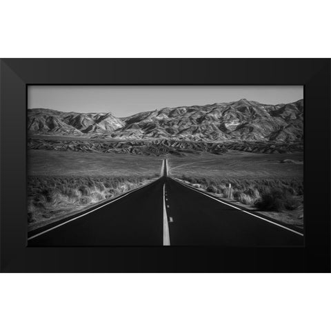 Ruta Black Modern Wood Framed Art Print by Labagnara, Roxana