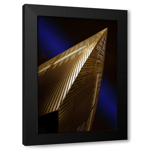 Conference Black Modern Wood Framed Art Print with Double Matting by Huybrighs, Marc
