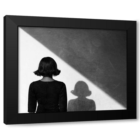 Untitled Black Modern Wood Framed Art Print by Skip, Anthony