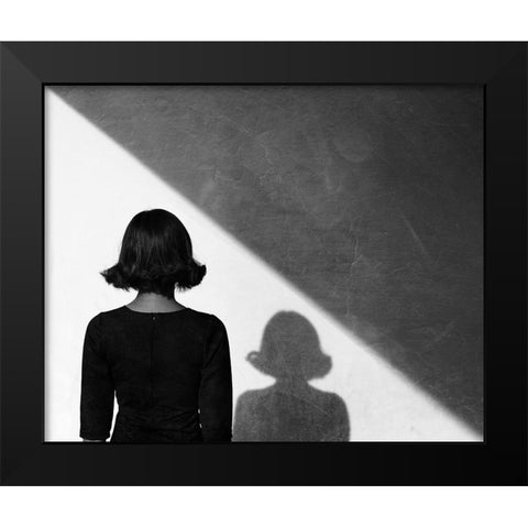 Untitled Black Modern Wood Framed Art Print by Skip, Anthony