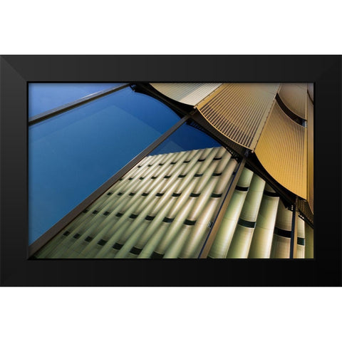 Copeful Black Modern Wood Framed Art Print by Van De, Jeroen