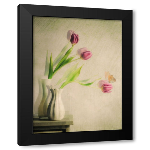 Doubts And Certainties Black Modern Wood Framed Art Print with Double Matting by Giani, Cristiano