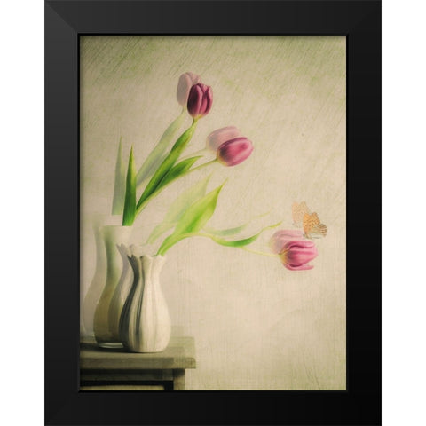 Doubts And Certainties Black Modern Wood Framed Art Print by Giani, Cristiano