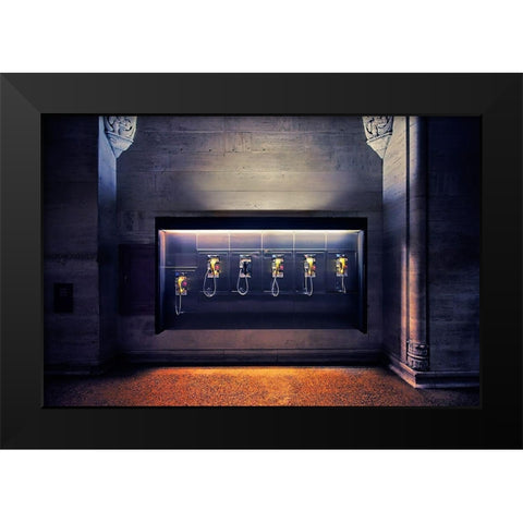 Integration Black Modern Wood Framed Art Print by Ratzer, Klaus