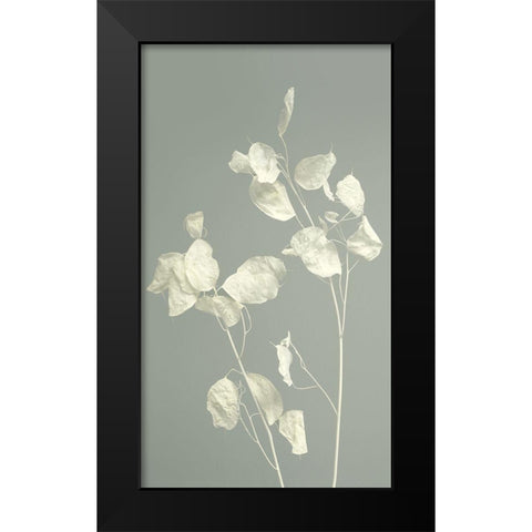 Peaceful Black Modern Wood Framed Art Print by Westum, Heidi