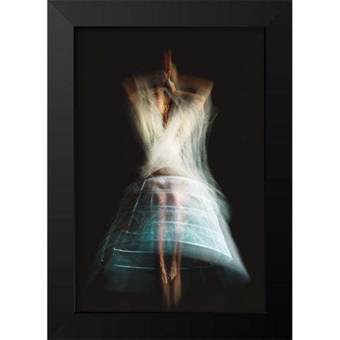 The Living Soul Black Modern Wood Framed Art Print by Bolgov, Ruslan