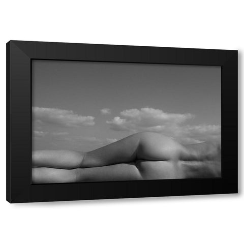Fragments Of The Landscape 9 Black Modern Wood Framed Art Print with Double Matting by Faletkin, Mikhail