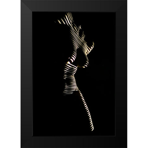 Untitled Black Modern Wood Framed Art Print by Dzyubin, Dmitry