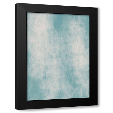 Abstract Sea Black Modern Wood Framed Art Print with Double Matting by 1x Studio II
