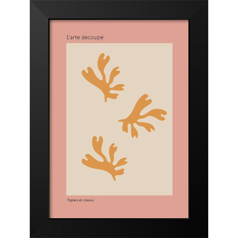 Summer Trois Black Modern Wood Framed Art Print by 1x Studio II