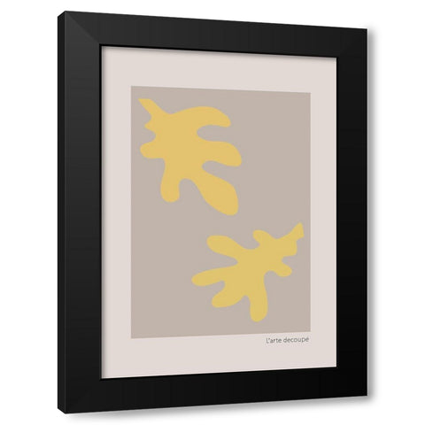 Summer Deux Black Modern Wood Framed Art Print by 1x Studio II