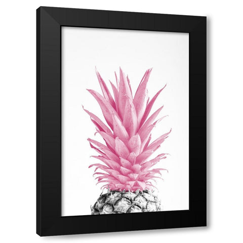 Pinapple Pink 03 Black Modern Wood Framed Art Print by 1x Studio III