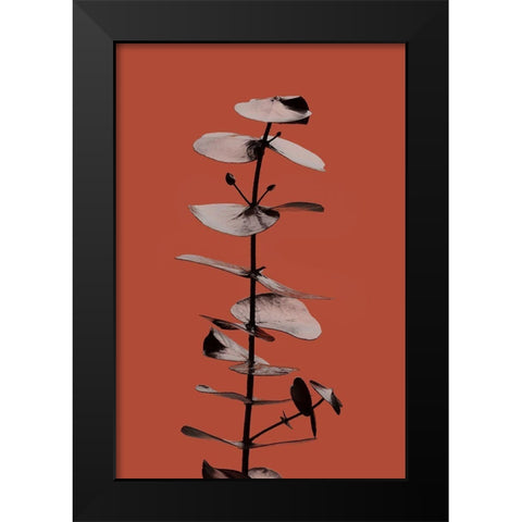 Eucalyptus Rust 02 Black Modern Wood Framed Art Print by 1x Studio III