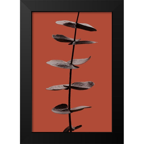 Eucalyptus Rust 03 Black Modern Wood Framed Art Print by 1x Studio III