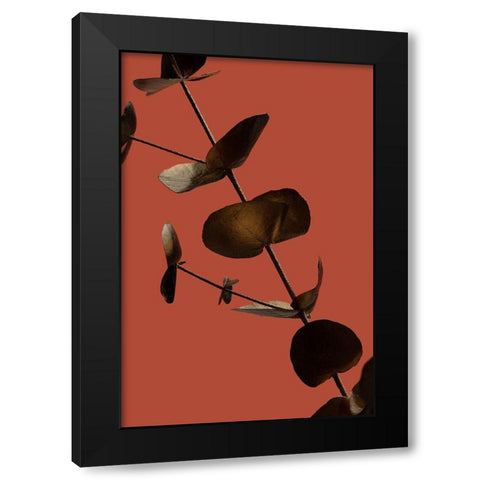 Eucalyptus Gold Rust 03 Black Modern Wood Framed Art Print by 1x Studio III