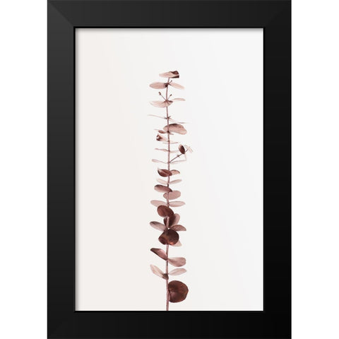 Eucalyptus Copper No 01 Black Modern Wood Framed Art Print by 1x Studio III