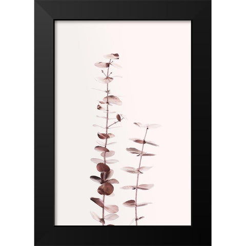 Eucalyptus Copper No 02 Black Modern Wood Framed Art Print by 1x Studio III