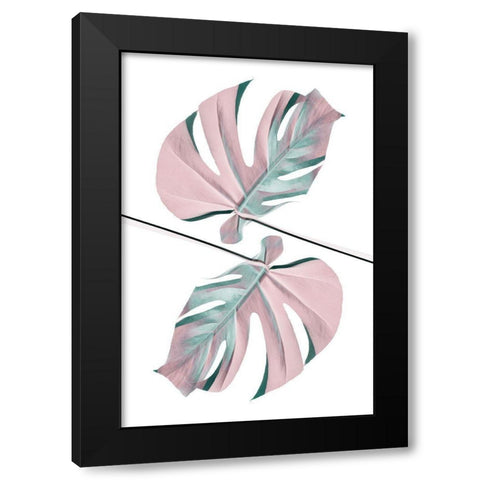 Ying Yang 03 Black Modern Wood Framed Art Print by 1x Studio III