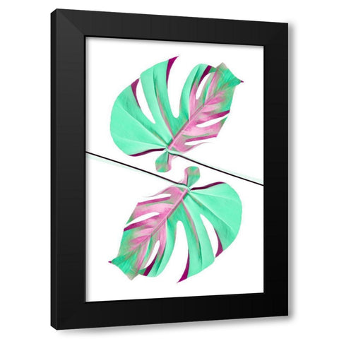 Ying Yang 08 Black Modern Wood Framed Art Print with Double Matting by 1x Studio III