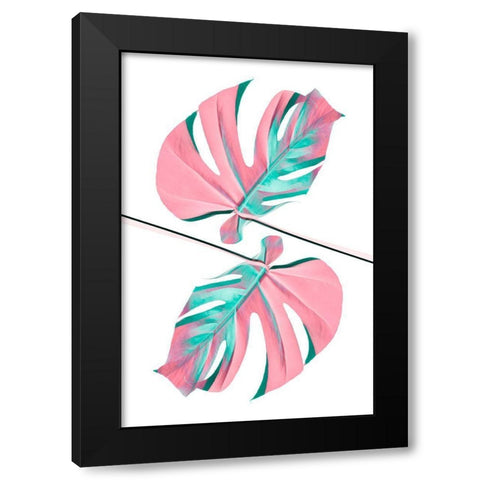 Ying Yang 06 Black Modern Wood Framed Art Print by 1x Studio III