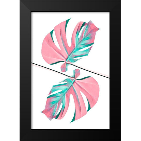 Ying Yang 06 Black Modern Wood Framed Art Print by 1x Studio III