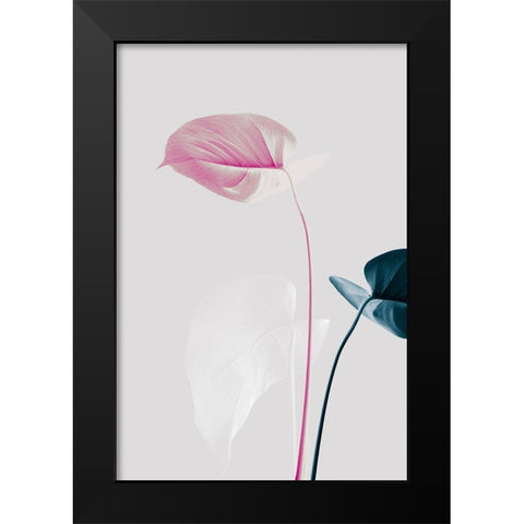 Monstera Creative 24 Black Modern Wood Framed Art Print by 1x Studio III