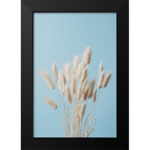 Bunny Grass No 3 Black Modern Wood Framed Art Print by 1x Studio III