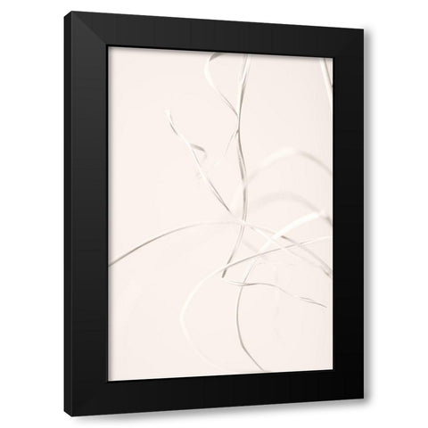 Dried Grass Light Beige 02 Black Modern Wood Framed Art Print by 1x Studio III