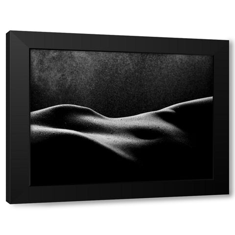 The Mist Black Modern Wood Framed Art Print with Double Matting by Yang, James