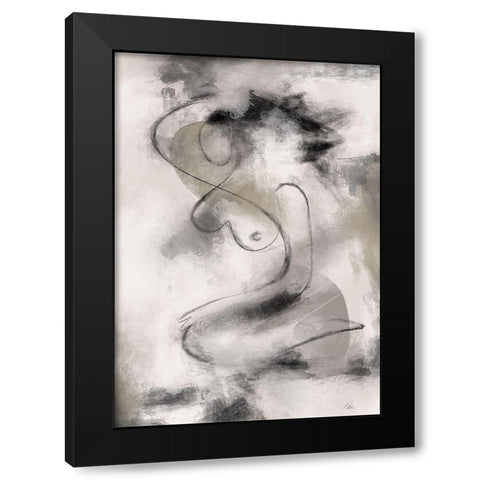 Resting Black Modern Wood Framed Art Print by 1x Studio II