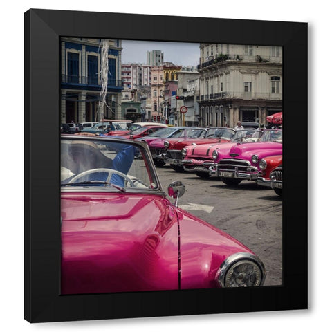 Havana Mood Black Modern Wood Framed Art Print by Stranak, Pavol
