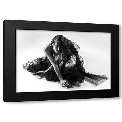 No Title Yet Black Modern Wood Framed Art Print with Double Matting by Golob, Gorazd