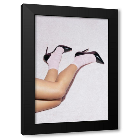 Pink Dreams #01 Black Modern Wood Framed Art Print by 1x Studio III