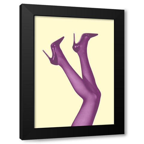 Kick Up Your Heels #05 Black Modern Wood Framed Art Print by 1x Studio III