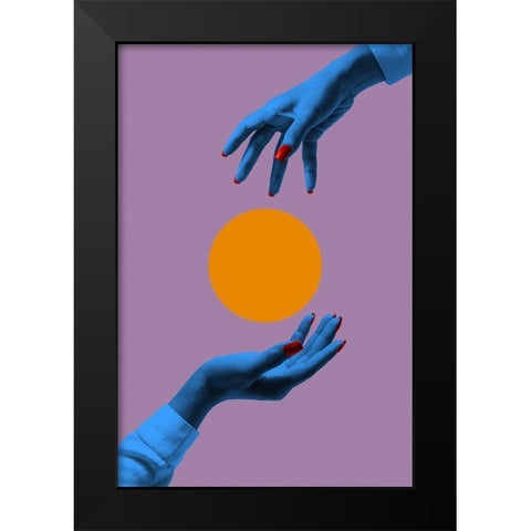 Chosen No 02 Black Modern Wood Framed Art Print by 1x Studio III