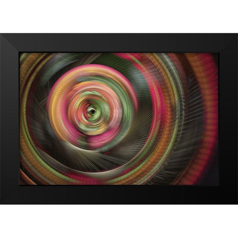 The Eye Black Modern Wood Framed Art Print by Westum, Heidi