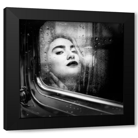 On Tour Black Modern Wood Framed Art Print with Double Matting by Punyet Miro, Carles