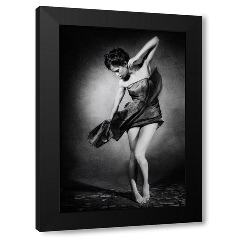 My Prerogative...Ii Black Modern Wood Framed Art Print with Double Matting by miriana