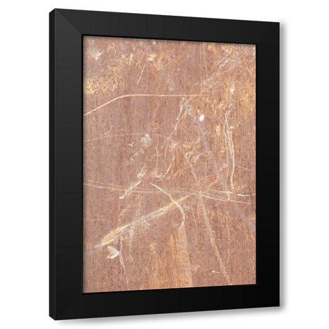 sheet metal wall_2 Black Modern Wood Framed Art Print with Double Matting by 1x Studio III
