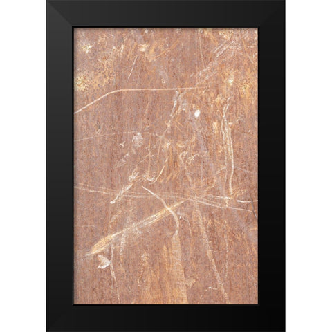 sheet metal wall_2 Black Modern Wood Framed Art Print by 1x Studio III