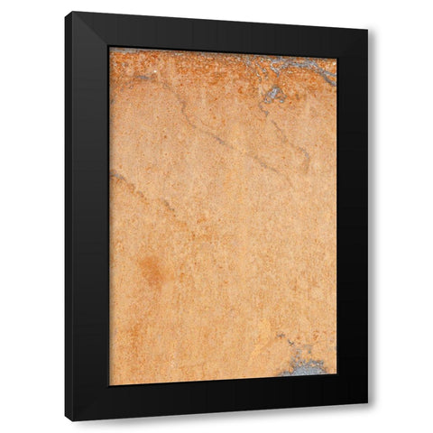 Orange wall Black Modern Wood Framed Art Print by 1x Studio III