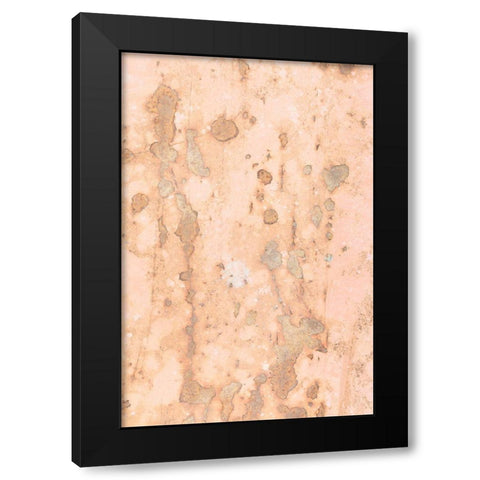 Sheet metal wall_5 Black Modern Wood Framed Art Print by 1x Studio III