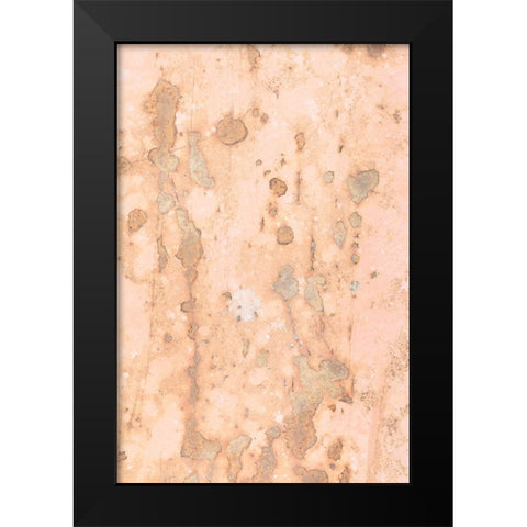 Sheet metal wall_5 Black Modern Wood Framed Art Print by 1x Studio III