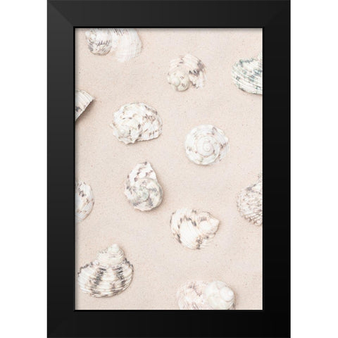 Shells_2 Black Modern Wood Framed Art Print by 1x Studio III