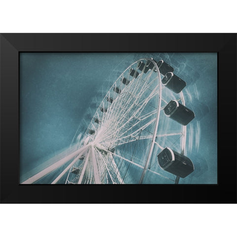 Completely Detached Black Modern Wood Framed Art Print by Schleicher-Schwarz, Roswitha